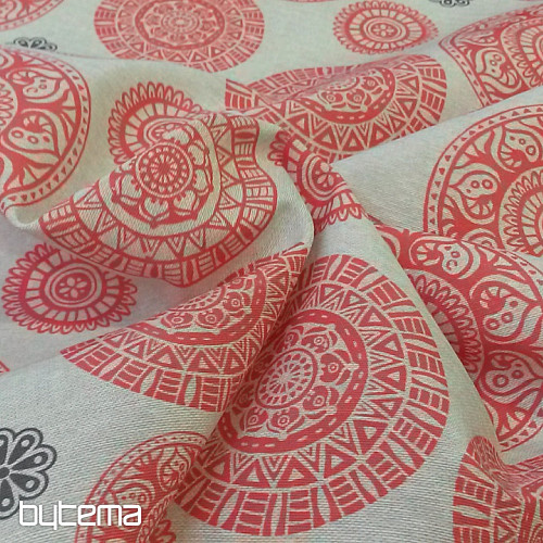 Dekoračná látka SOTAVENTO mandala 401