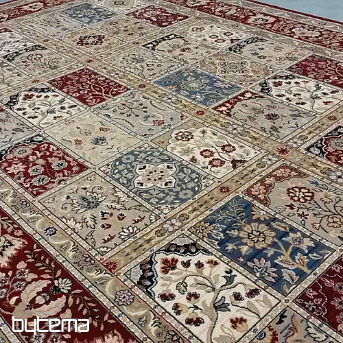 Vlnený klasický koberec DIAMOND ORIENT 7216/300 kazetový