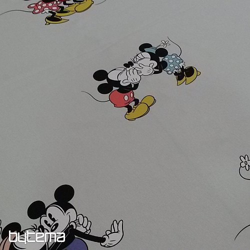 Detská dekoračná látka LOVE MINNIE