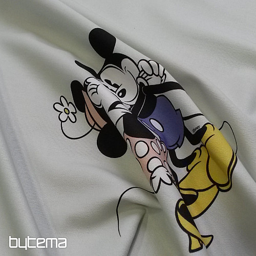 Detská dekoračná látka LOVE MINNIE