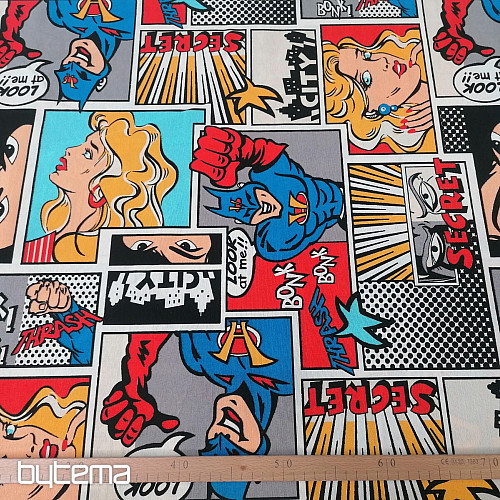 Dekoračná látka KOMIKS 140