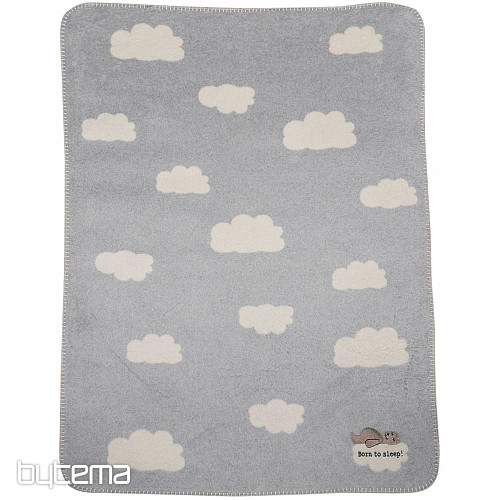 Detská bavlnená deka DF Born to sleep