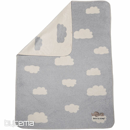 Detská bavlnená deka DF Born to sleep