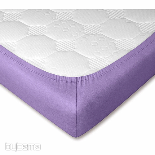 Jersey prestieradlo farba FIALOVÁ
