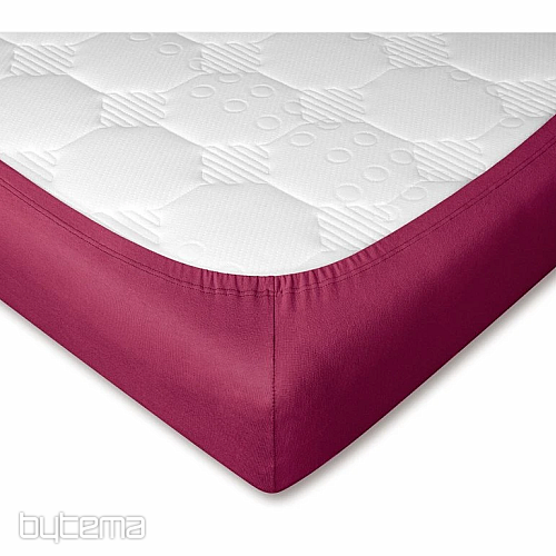 Jersey prestieradlo farba ČERNICOVÁ