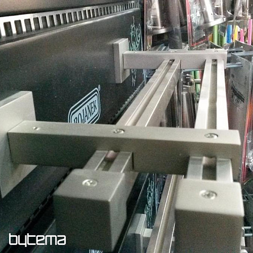 Luxusné dizajnová kovová koľajnice, garniža Manh nikel