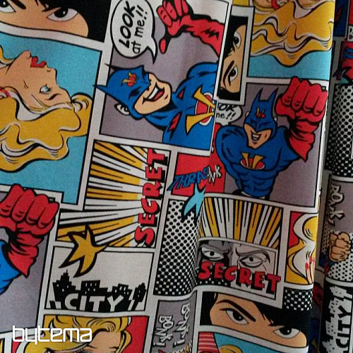 Dekoračná látka KOMIKS 140