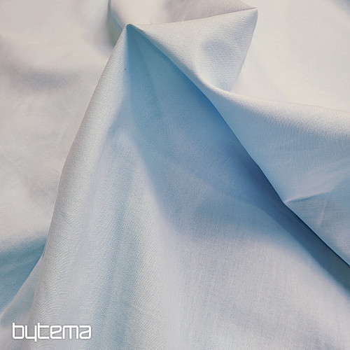 Bavlnená látka UNI svetlomodrá