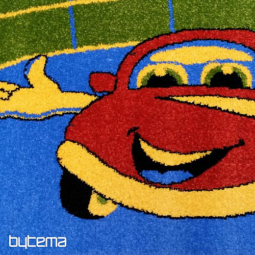Detský kusový koberec AUTODRÁHA