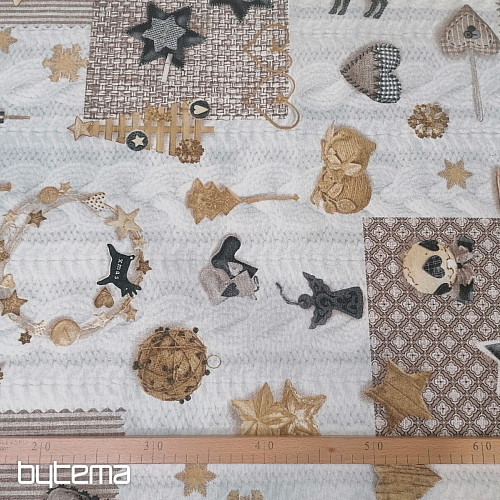 Dekoračná látka NEVADA sivá