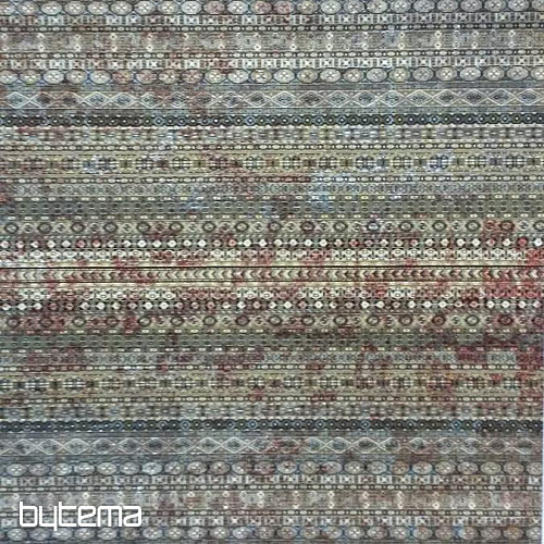 Moderný exkluzívny koberec ETNO NOBLES black