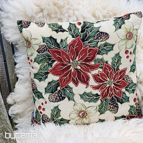 Vianočný gobelínový povlak VIANOČNÉ RUŽE BARDI