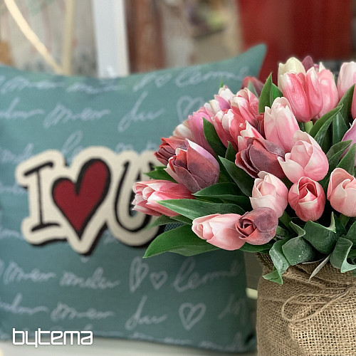 Gobelínový obliečka na vankúš I LOVE YOU