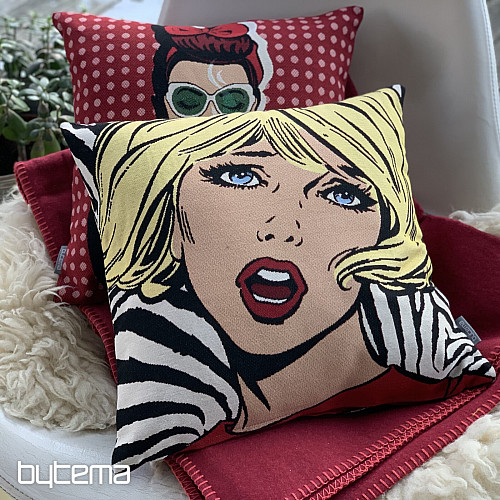 Gobelínová obliečka na vankúš COMICS WOMAN II