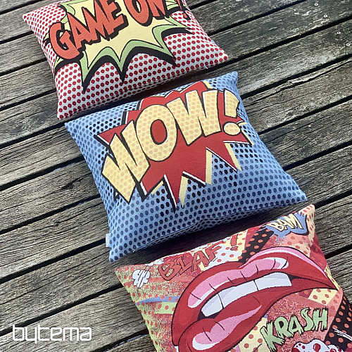 Gobelínový obliečka na vankúš COMICS WOW