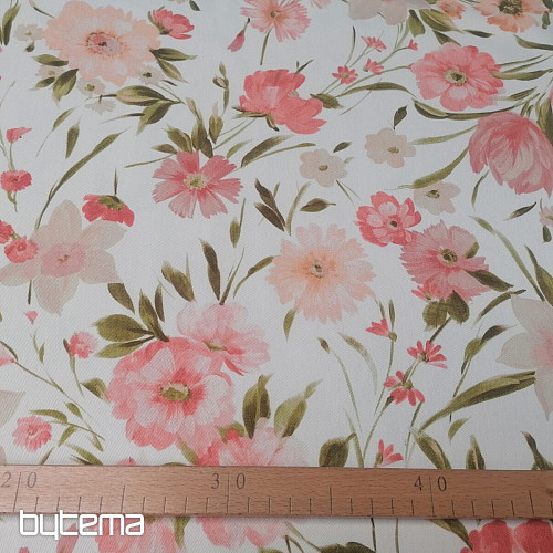 Dekoračná látka TWISTER JARDINS A25