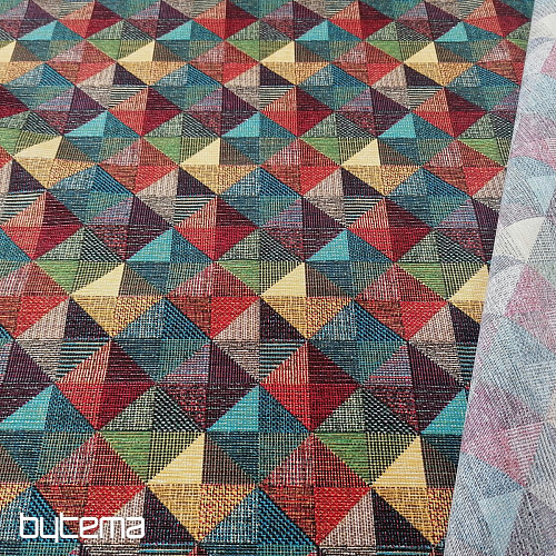 Dekoračná látka RUBIK MULTICOLOR