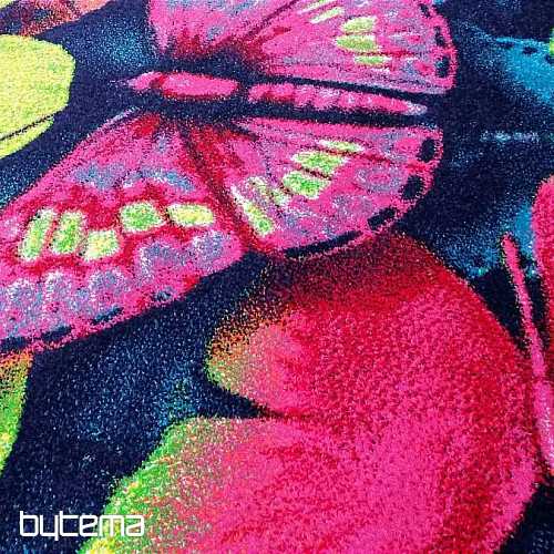 Kusový koberec MULTI COLOR motýle