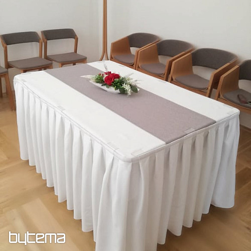 Jednofarebná dizajnová dekoračná látka GERSTER 7650