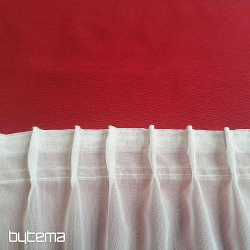 Řasící stuha na záclonu 8 cm, 1:1,5