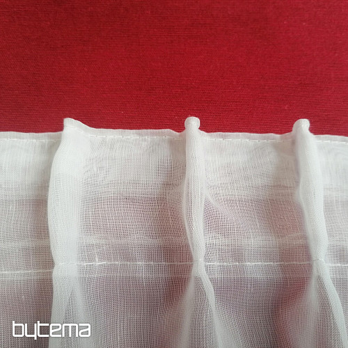 Řasící stuha na záclonu 8 cm, 1:1,5