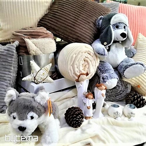 deka z mikrovlákna EXTRA Mekka OVEČKA manžestr - oriešok