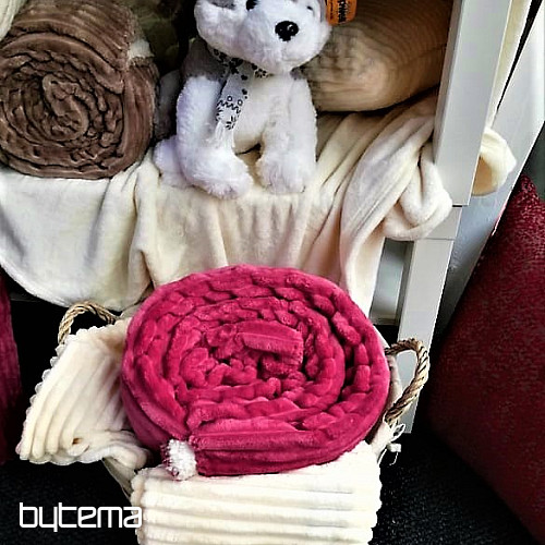 deka z mikrovlákna EXTRA Mekka OVEČKA manžestr - oriešok