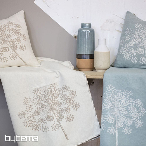 JADE kvet obliečka na vankúš - NATUR