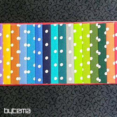 Dekoračná látka bodka NEO sivá tm. 802