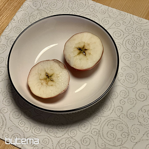 Vianočné prestieranie FLASH ornament stříbrné natur