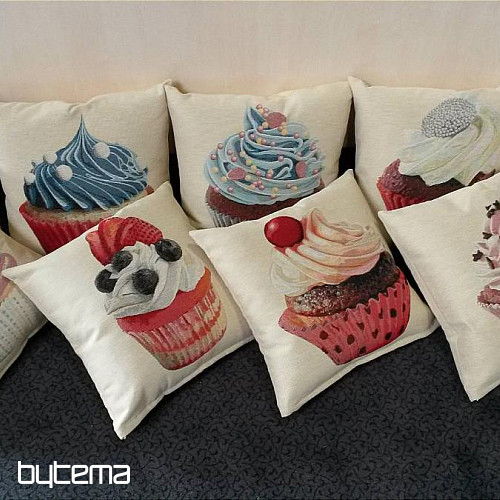 Gobelínový obliečka na vankúš COOKIES 1A