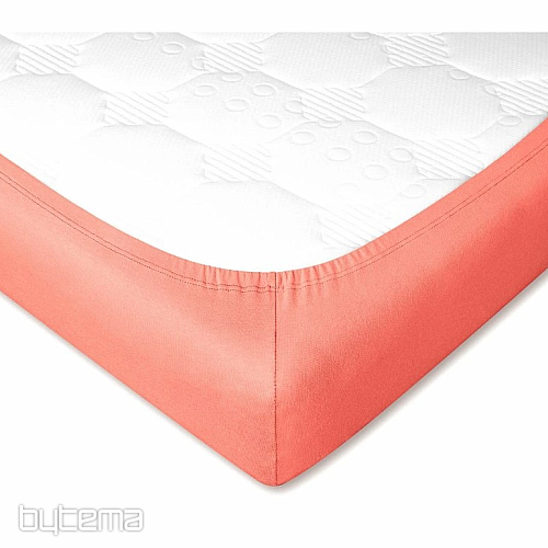 Jersey prestieradlo farba LOSOS