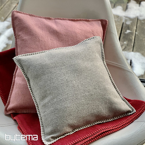 SYLT obliečka na vankúš - hnedá svetlá 93