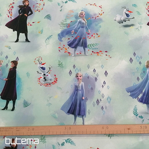 Detská dekoračná látka FROZEN