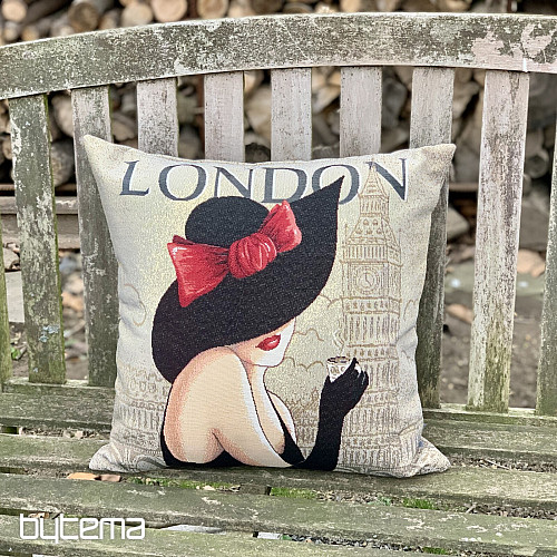 Gobelínový obliečka na vankúš LADY LONDON