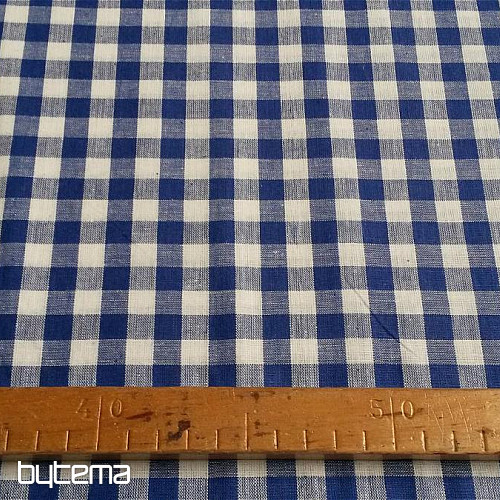 Dekoračná látka KANAFAS modrý 1 cm
