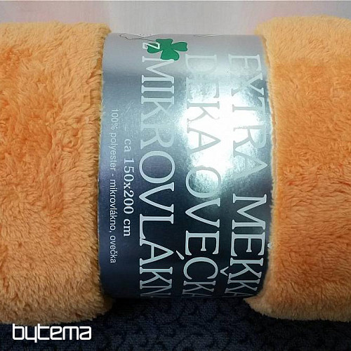 deka Ovečka-ovečka 150/200 oranžová/ krémová