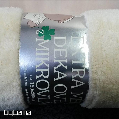 Deka Ovečka lemovaná MESAČNÝ LIGHT