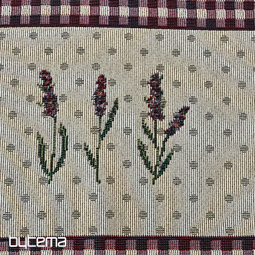 Gobelínový ubrus a šál Levandule Provence