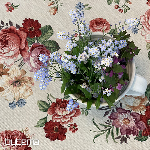 Gobelínový obrus Romantické ruže