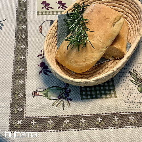 Gobelínový ubrus, šál OLIVY