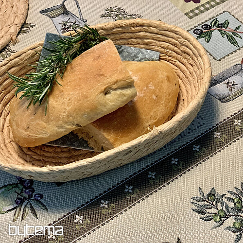 Gobelínový ubrus, šál OLIVY