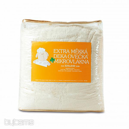 Deka z mikrovlákna OVEČKA MESAČNÝ TRBLIETANIE