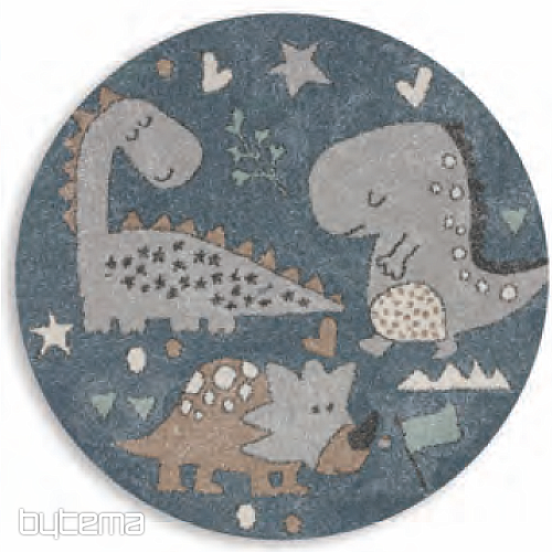 Detský kusový koberec ROMA DINOSAURI