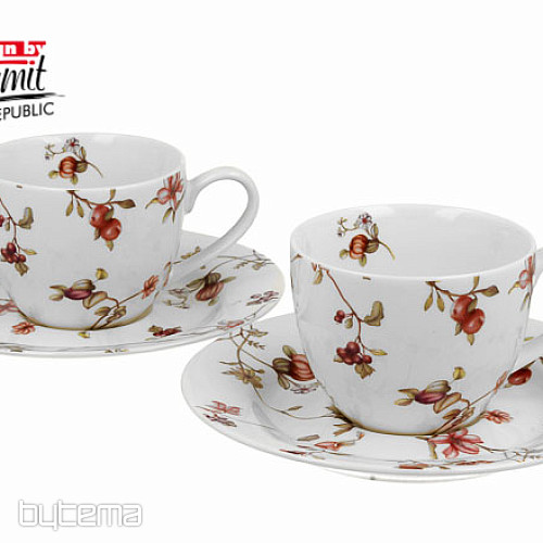 Porcelánové hrnčeky na espresso set 2 ks