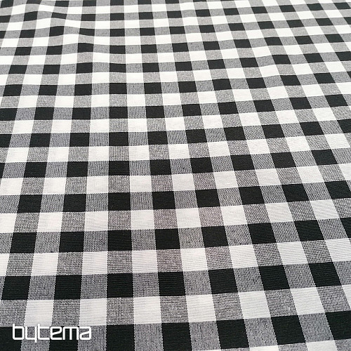 Dekoračná látka MENORCA čierna