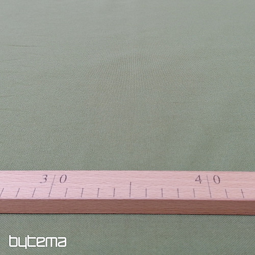 Bavlnená látka UNI KHAKI hrubá bavlna 220g