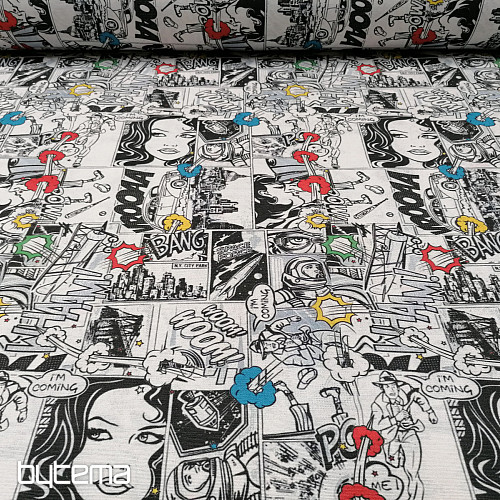 Dekoračné látka KOMIKS IM-COMING