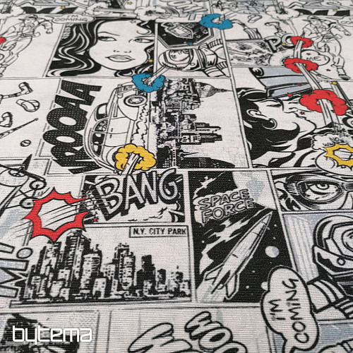 Dekoračné látka KOMIKS IM-COMING