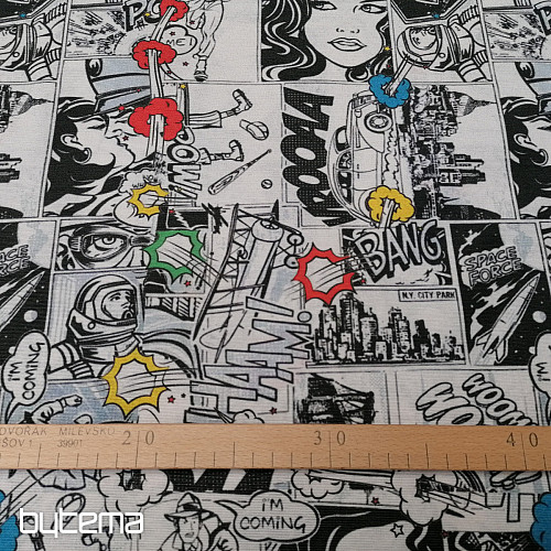 Dekoračné látka KOMIKS IM-COMING